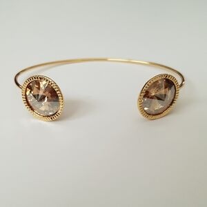 Ted Baker Gold Revenna Rivoli Crystal Cuff